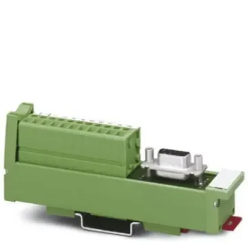 Phoenix Contact 9-Contact Female Interface Module, D-sub Connector, DIN Rail Mount, 2.5A - 2959560 product image
