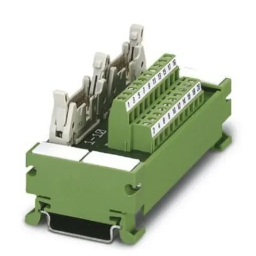Phoenix Contact 28-Contact Male Interface Module, FLK Connector, DIN Rail Mount, 1A - 2965143 product image