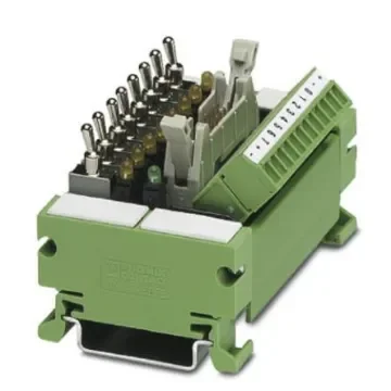 Phoenix Contact 14-Contact Male Interface Module, FLK, IDC Connector, DIN Rail Mount, 3 A, 8 A - 2968205 product image