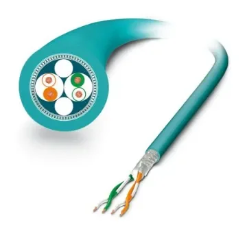 Phoenix ContactVS-OE-OE-93E-100.0, 100m Cat5, Blue, SF/UTP Shielded, Unterminated PUR Sheath - 1416295 product image
