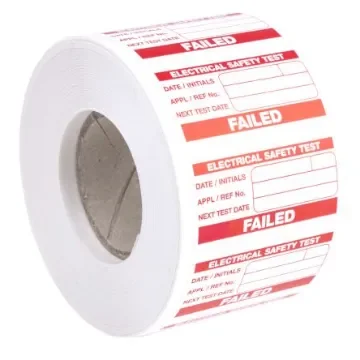 Seaward PAT Testing Label, For Use With PAT Series Printer - 339A319 product image