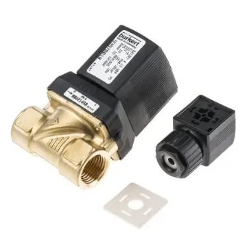 Burkert Solenoid Valve 221602, 2 port(s) , NC, 24 V dc, 1/2in product image