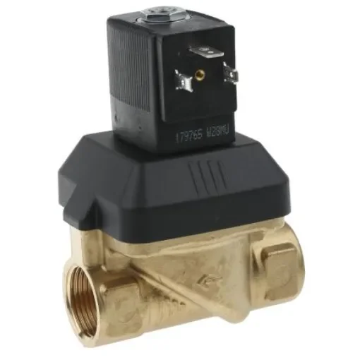 Burkert Solenoid Valve 221633, 2 port(s) , NC, 230 V ac, 3/4in product image