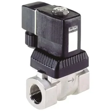 Burkert Solenoid Valve 222143, 2 port(s) , NC, 230 V ac, 1in product image