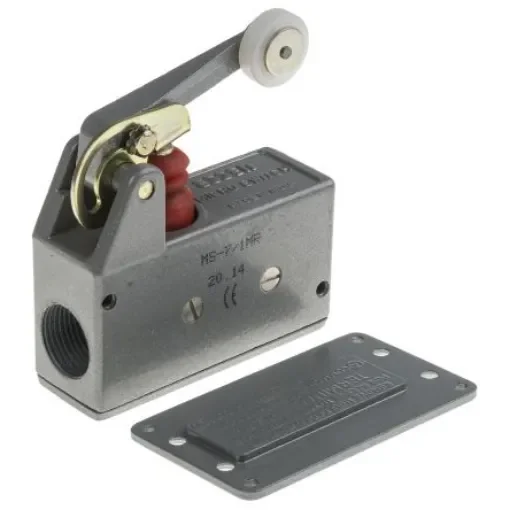 RS PRO Lever Micro Switch, Screw Terminal, 15 A @ 250 V ac, SPST - 8046186 product image
