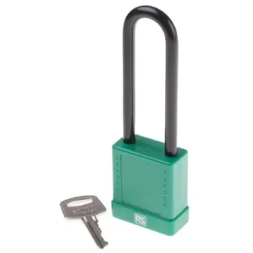ABUS Key Weatherproof Aluminium, Steel Safety Padlock, 6.5mm Shackle, 38mm Body - 8055499 product image