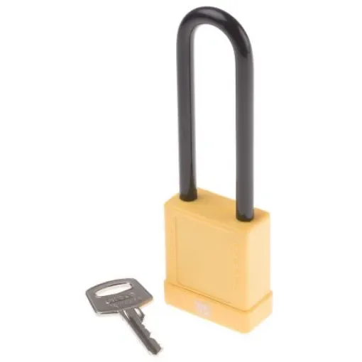 ABUS Key Weatherproof Aluminium, Steel Safety Padlock, 6.5mm Shackle, 38mm Body - 8055503 product image