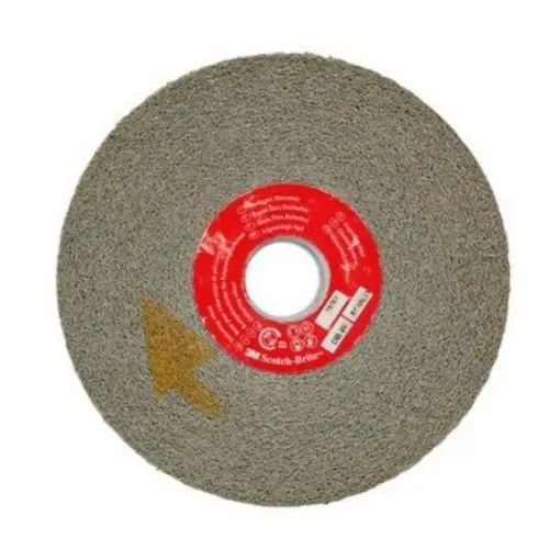 3M Silicon Carbide Deburring & Finishing Wheel, 25.4mm Diameter, Medium - DB-WL DEBURRING WHEEL 8SM product image