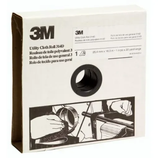 3M Utility Cloth Roll - 314D CLOTH ROLL P40 50MM product image