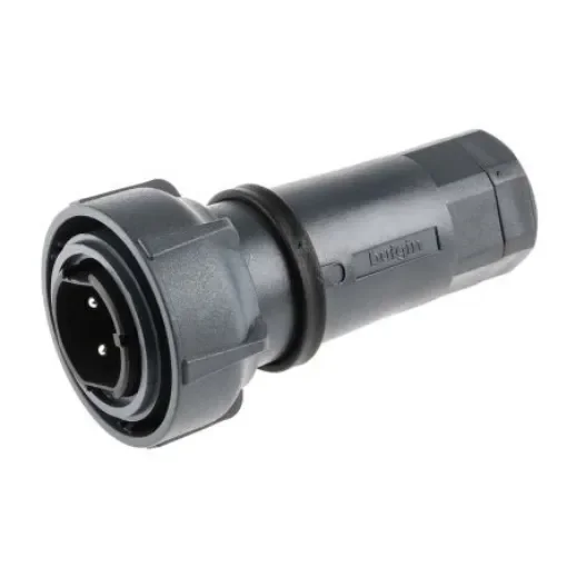 Bulgin Circular Connector, 3 Contacts, Cable Mount, Plug, Male, IP66, IP68, IP69K, Buccaneer 7000 Series - PXP7010/03P/ST/1315 product image