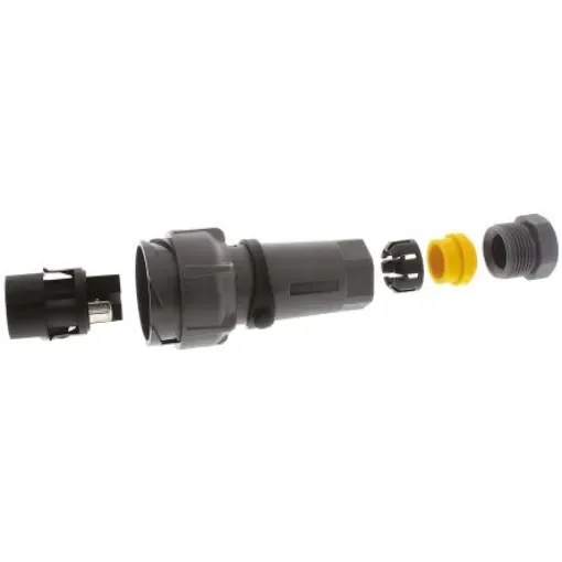 Bulgin Circular Connector, 2 Contacts, Cable Mount, Plug, Male, IP66, IP68, IP69K, Buccaneer 7000 Series - PXP7011/02P/ST/1113 product image