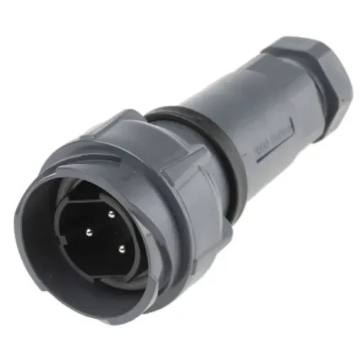 Bulgin Circular Connector, 3 Contacts, Cable Mount, Plug, Male, IP66, IP68, IP69K, Buccaneer 7000 Series - PXP7011/03P/ST/1315 product image