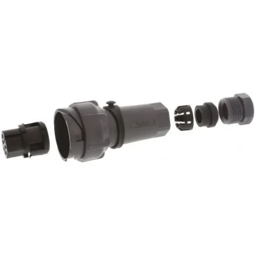 Bulgin Circular Connector, 10 Contacts, Cable Mount, Plug, Male, IP66, IP68, IP69K, Buccaneer 7000 Series - PXP7011/10P/CR/0911 product image