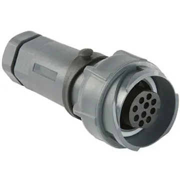 Bulgin Circular Connector, 6 Contacts, Cable Mount, Socket, Female, IP66, IP68, IP69K, Buccaneer 7000 Series - PXP7011/06S/ST/0709 product image