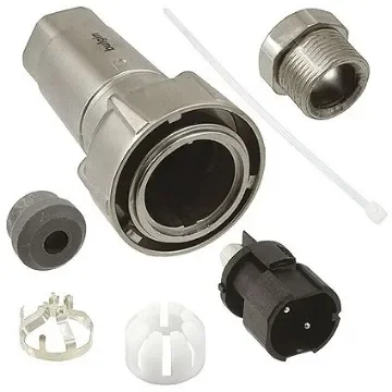 Bulgin Circular Connector, 2 Contacts, Cable Mount, Plug, Male, IP66, IP68, IP69K, Buccaneer 7000 Series - PXM7010/02P/ST/1113/SN product image
