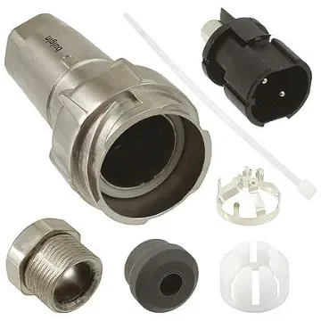 Bulgin Circular Connector, 2 Contacts, Cable Mount, Plug, Male, IP66, IP68, IP69K, Buccaneer 7000 Series - PXM7011/02P/ST/1113/SN product image