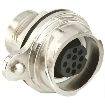 Bulgin Circular Connector, 2 Contacts, Front Mount, Plug, Male, IP66, IP68, IP69K, Buccaneer 7000 Series - PXM7012/02P/ST product image