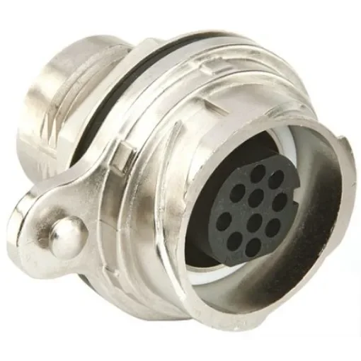 Bulgin Circular Connector, 2 Contacts, Front Mount, Plug, Male, IP66, IP68, IP69K, Buccaneer 7000 Series - PXM7012/02P/ST product image