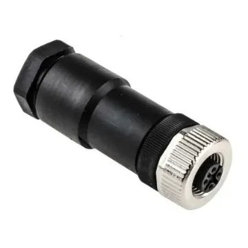 binder Circular Connector, 5 Contacts, Cable Mount, M12 Connector, Socket, Female, IP67, 713 Series - 99-0436-19-05 product image