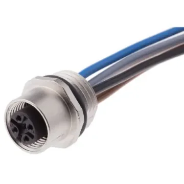 binder Circular Connector, 5 Contacts, Cable Mount, M12 Connector, Socket, Female, IP67, 763 Series - 09-3442-433-05 product image