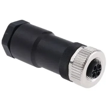 binder Circular Connector, 3 + PE Contacts, Cable Mount, M12 Connector, Socket, Female, IP67, 814 Series - 99-0690-19-04 product image