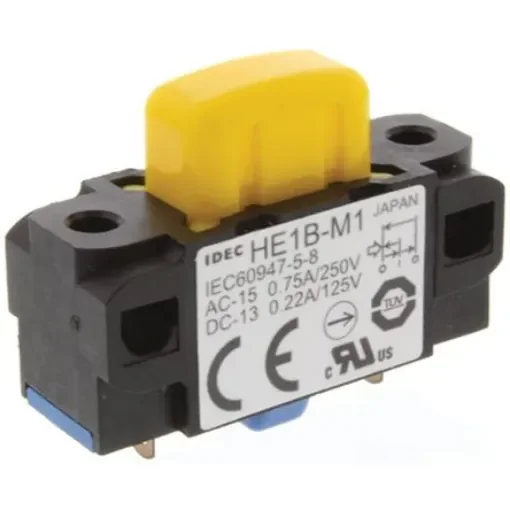 Idec Safety Enabling Switch, SPST, IP40 - HE1B-M1N product image