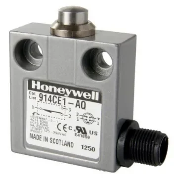Honeywell 14CE, 914CE Series Plunger Limit Switch, NO/NC, IP66, IP67, IP68, SPDT, Die Cast Zinc Housing, 250V ac Max, - 914CE1-AQ product image