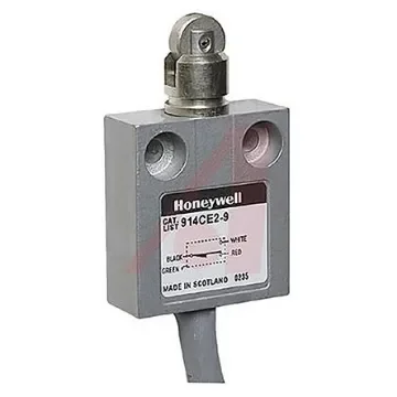 Honeywell 914CE Series Roller Plunger Limit Switch, NO/NC, IP66, IP67, IP68, SPDT, Die Cast Zinc Housing, 250V ac Max, - 914CE2-9 product image