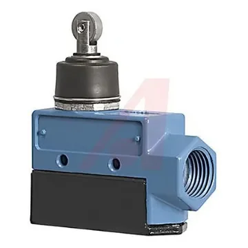 Honeywell BZE6 Series Plunger Limit Switch, NO/NC, IP66, SPDT, Die Cast Zinc Housing, 600V ac Max, 15A Max - BZE6-2RN80 product image