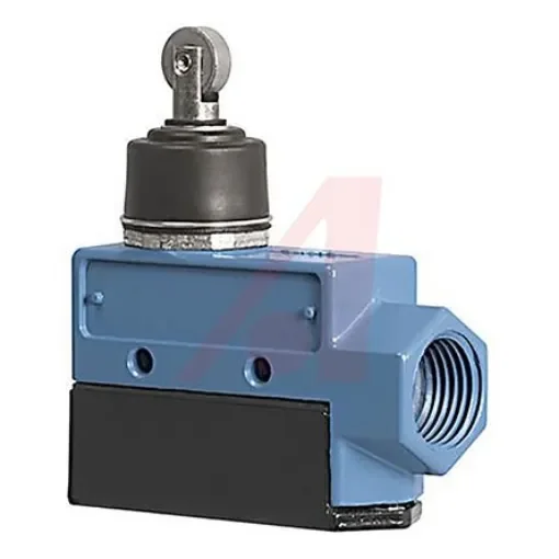 Honeywell BZE6 Series Plunger Limit Switch, NO/NC, IP66, SPDT, Die Cast Zinc Housing, 600V ac Max, 15A Max - BZE6-2RN80 product image