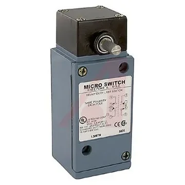 Honeywell HDLS Series Limit Switch, 2NO/2NC, IP65, IP66, IP67, DPDT, Die Cast Zinc Housing, 600V ac Max, 10A Max - LSM7N product image