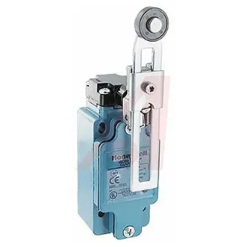 Honeywell GLA Series Adjustable Roller Lever Limit Switch, NO/NC, IP67, SPDT, Die Cast Zinc Housing, 600V ac Max, 10A - GLAA01A2A product image