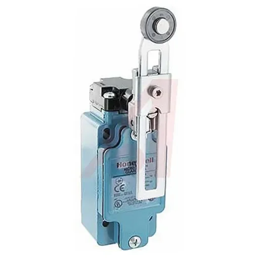 Honeywell GLA Series Adjustable Roller Lever Limit Switch, NO/NC, IP67, SPDT, Die Cast Zinc Housing, 600V ac Max, 10A - GLAA01A2A product image
