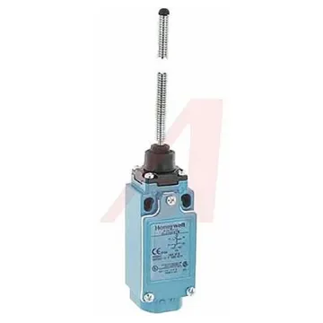 Honeywell GLC Series Coil Spring Limit Switch, NO/NC, IP66, SPDT, Die Cast Zinc Housing, 300V ac Max, 10A Max - GLCA01E7B product image