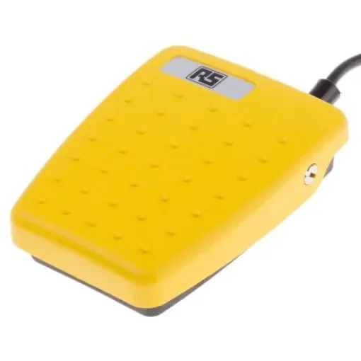 RS PRO General Purpose Momentary Foot Switch - Thermoplastic Case Material, SP-CO, 1.75 A Contact Current, 24V Contact - 8086986 product image
