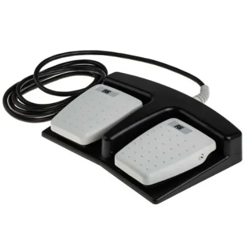 RS PRO General Purpose Momentary Foot Switch - Thermoplastic Case Material, DPST, 3 A Contact Current, 24V Contact - 8086992 product image