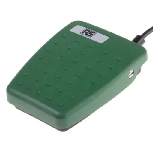 RS PRO General Purpose Momentary Foot Switch - Thermoplastic Case Material, SP-CO, 1.75 A Contact Current, 24V Contact - 8086998 product image