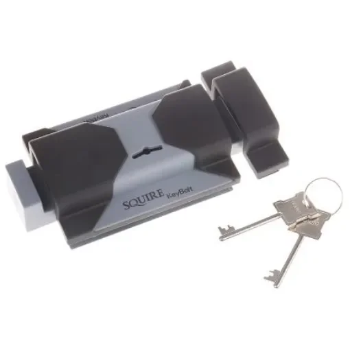 Squire Steel Door Bolt, 135 x 68 x 30mm - RS Keybolt product image