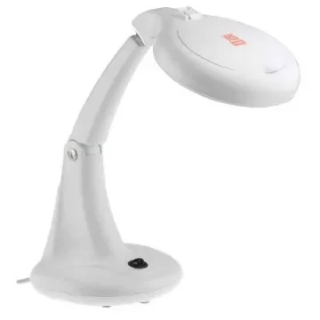 RS PRO Magnifying Lamp with Integral Base, 3 dpt, 12 dpt, 100mm Lens Dia., 100mm Lens - 8087070 product image