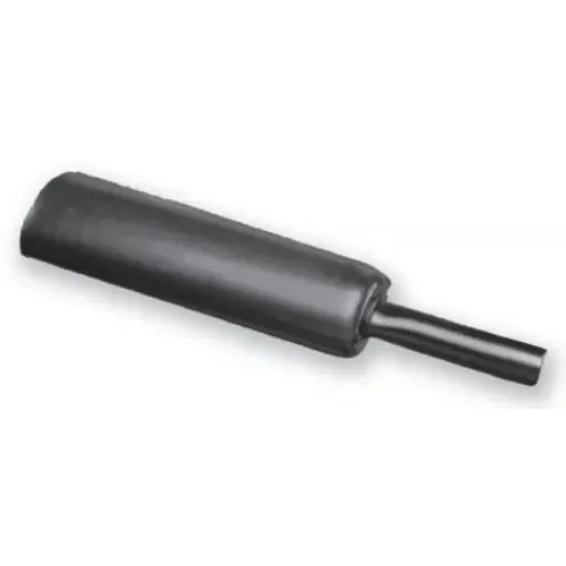 TE Connectivity Adhesive Lined Heat Shrink Tubing, Black 180mm Sleeve Dia. x 1.2m Length 3:1 Ratio, RMW Series - RMW-180/60-1200/ADH-0 product image