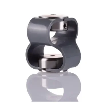 Huco Double Loop Elastomer, 4mm Bore, 48mm Length Coupler - 047.20.1818.RS product image