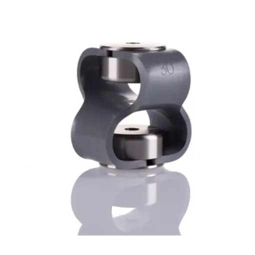 Huco Double Loop Elastomer, 6mm Bore, 56mm Length Coupler - 047.30.2222.RS product image