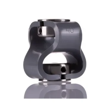 Huco Double Loop Elastomer, 6mm Bore, 56mm Length Coupler - 047.40.2222.RS product image