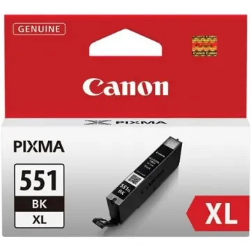 Canon CLI-551XL Black Ink Cartridge - CACLI551XBK product image