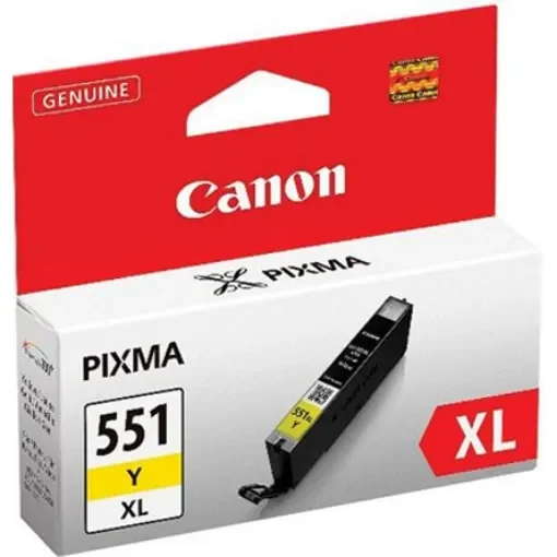 Canon CLI-551XL Yellow Ink Cartridge - CACLI551XLY product image