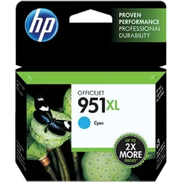 Hewlett Packard 951XL Cyan Ink Cartridge - CN046AE product image