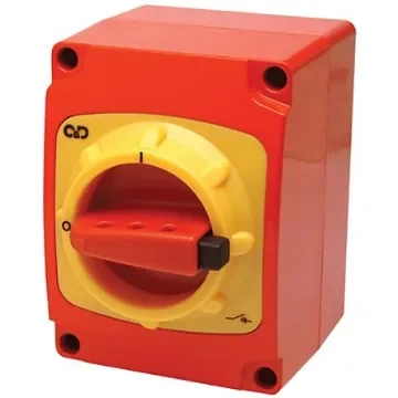 Craig & Derricott 3P Pole Isolator Switch - 25A Maximum Current, 11kW Power Rating, IP66 - SDDR253EB product image