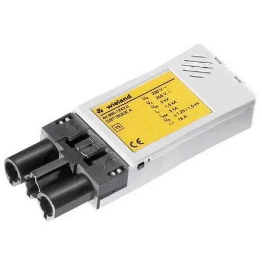 Wieland GST18i3 Series Connector, 3-Pole, Male, 1-Way, Cable Mount, 16A, IP20, IP40 - 84.990.1243.0 product image
