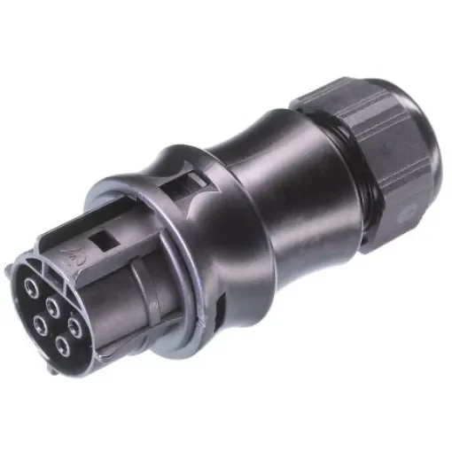 Wieland RST20i5 Series Connector, 5-Pole, Female, 1-Way, Cable Mount, 20A, IP66, IP68, IP69 - 96.051.4053.1 product image