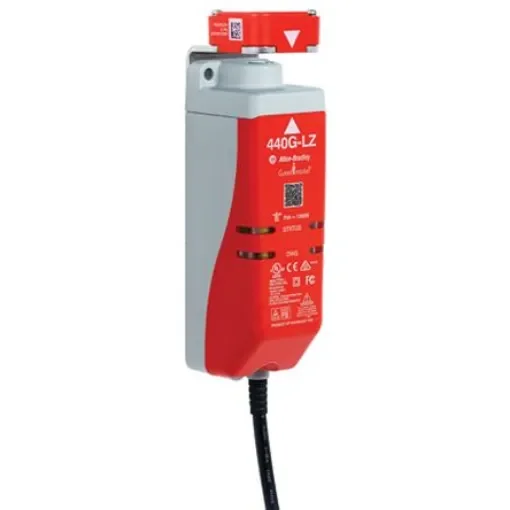Allen Bradley Guardmaster 440G-LZ Series Solenoid Interlock Switch, Power to Unlock, 24V dc, Actuator Included - 440G-LZS21SPRA product image